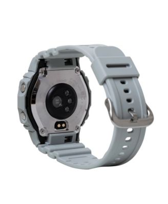 Men's White Resin Watch, 44.5mm