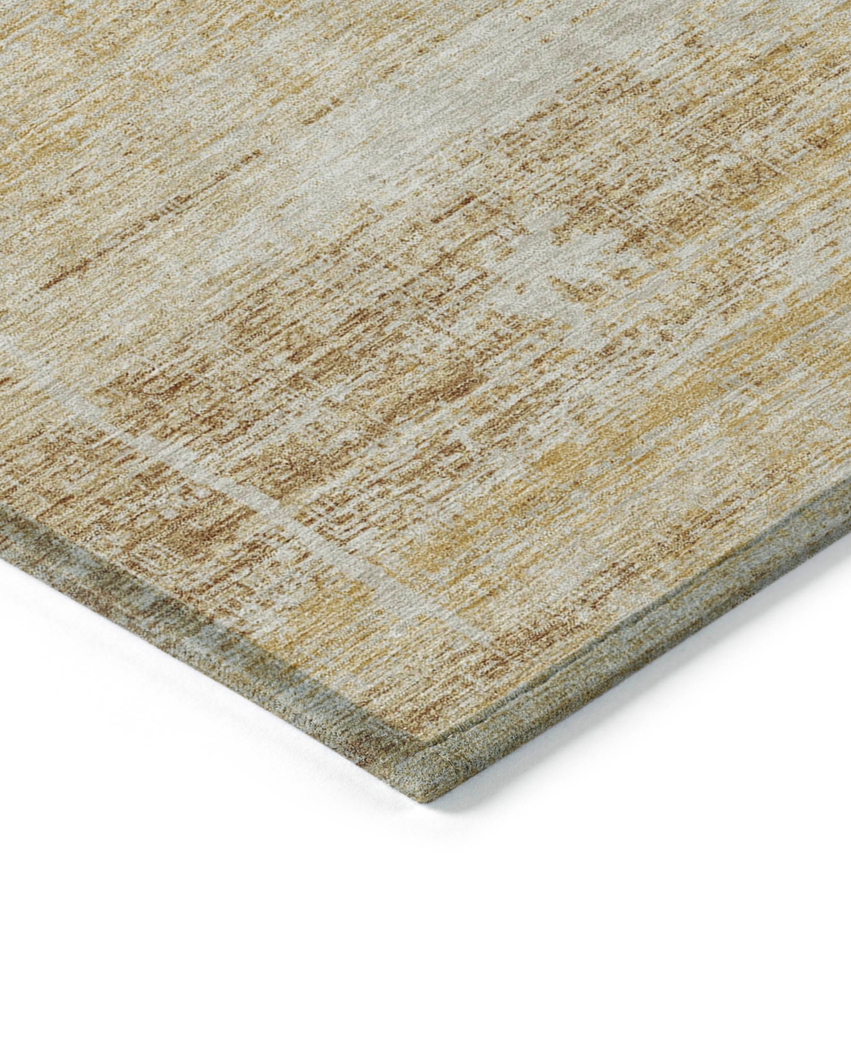 Addison Chantille Acn747 8'x10' Area Rug In Gold