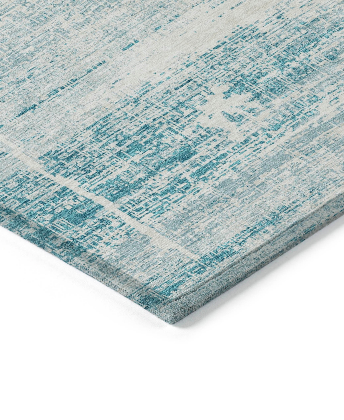 Addison Chantille Machine Washable Acn747 8'x10' Area Rug In Teal