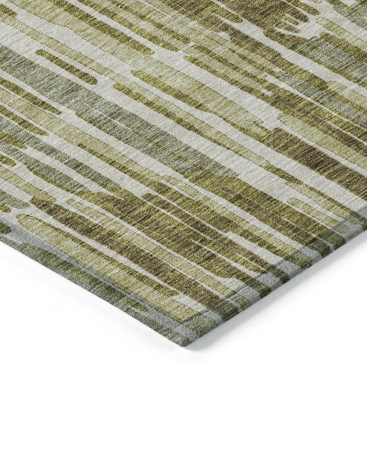 Addison Chantille Acn739 5'x7'6" Area Rug In Olive