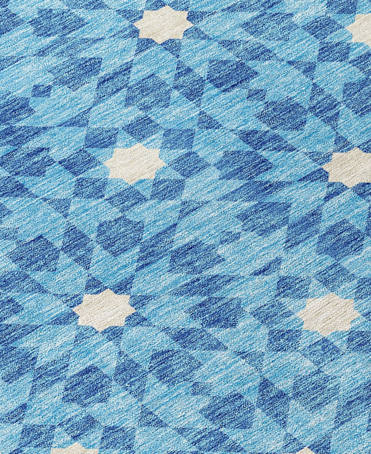 Addison Chantille Machine Washable Acn734 5'x7'6" Area Rug In Denim