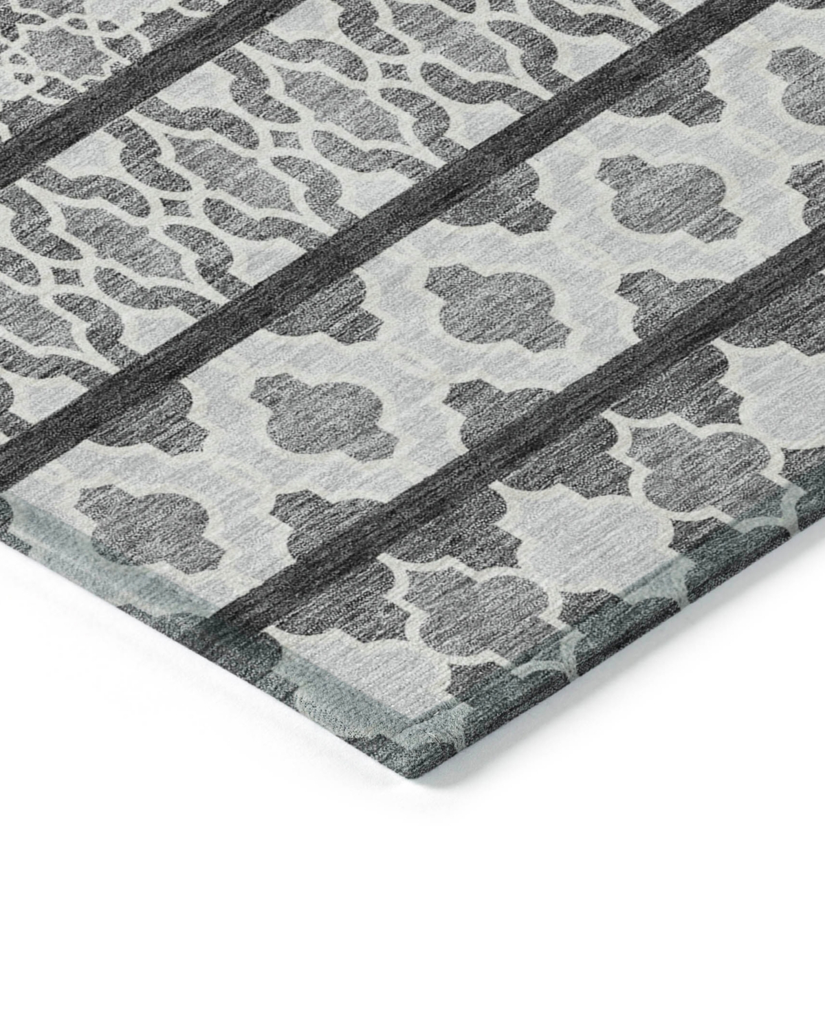 Shop Addison Chantille Machine Washable Acn726 10'x14' Area Rug In Gray