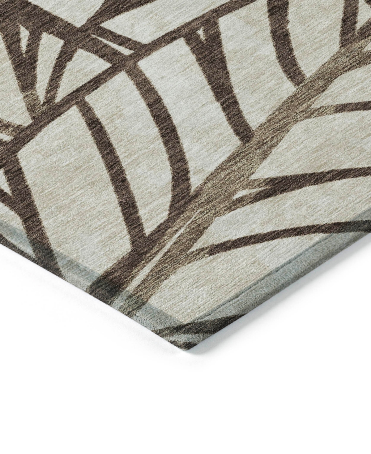 Addison Chantille Acn741 9'x12' Area Rug In Chocolate