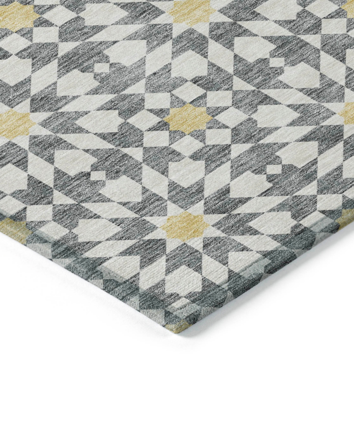 Addison Chantille Acn734 8'x10' Area Rug In Gray