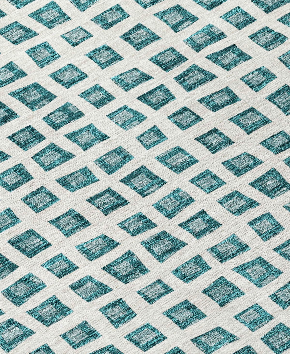 Addison Chantille Acn727 2'3"x7'6" Runner Area Rug In Teal