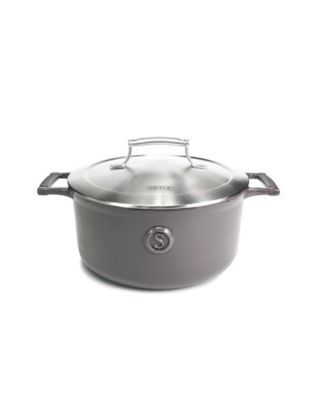 SAVEUR SELECTS - Selects 5-Qt. Cast Iron Casserole with Stainless Steel Lid