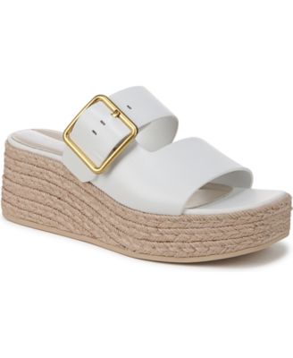 Franco Sarto - Taziana Open Square Toe Slide Platform Sandals
