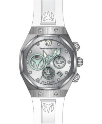 Invicta Women's TM-523005 Reef Quartz Chronograph Antique Silver, Turquoise Dial Watch