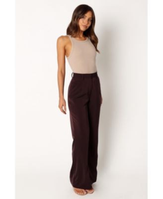 Women's Neveah Silky Wide Leg Trousers