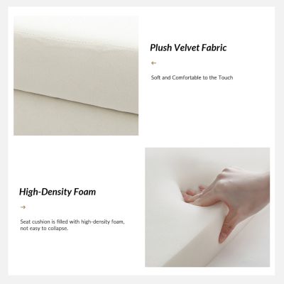 Christoph Upholstered Flip Top Storage Bench with Metal Legs