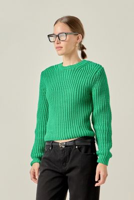 Women's Round-neck Knit Sweater