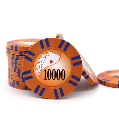 2 Stripe Twist Poker Chips - 25-Pack, Premium Quality Chips for Poker and Casino Games