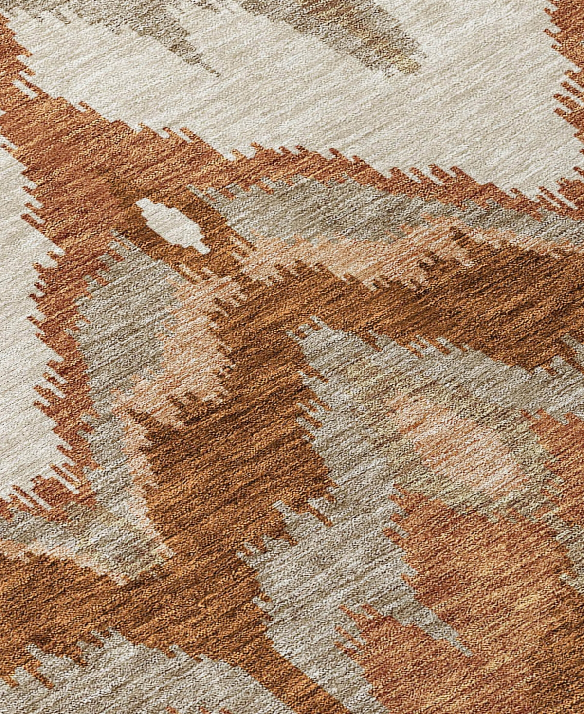 Addison Chantille Acn743 8'x10' Area Rug In Paprika