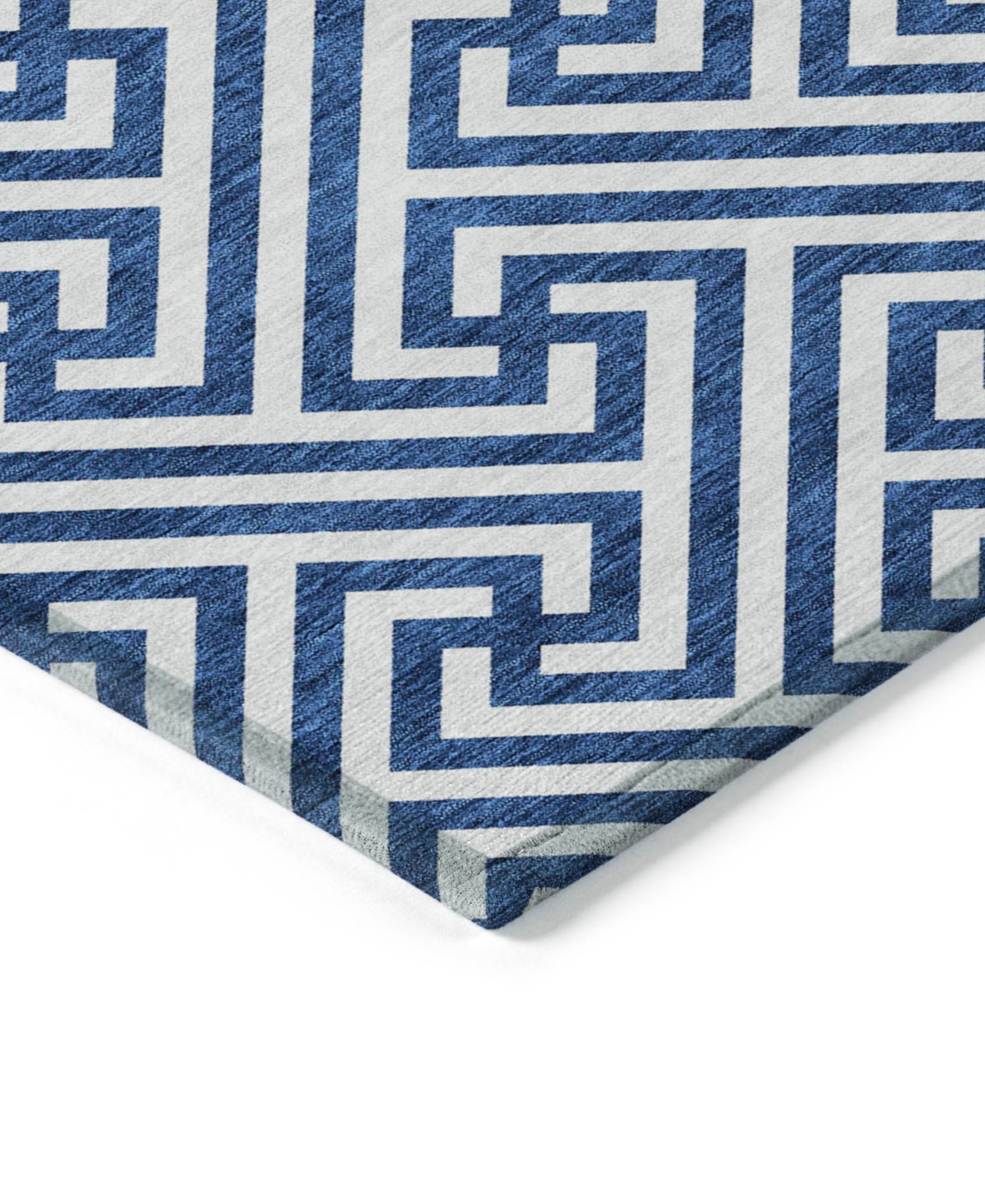Addison Chantille Acn731 8'x10' Area Rug In Blue