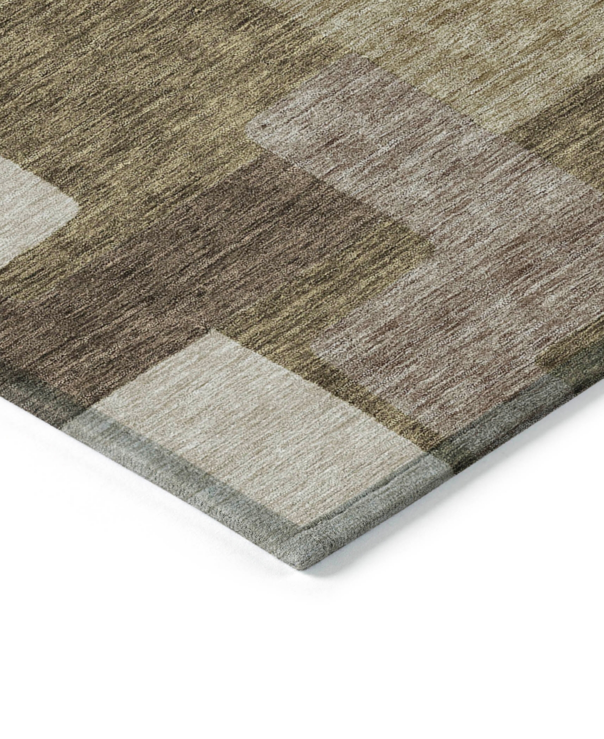 Addison Chantille Acn740 5'x7'6" Area Rug In Brown