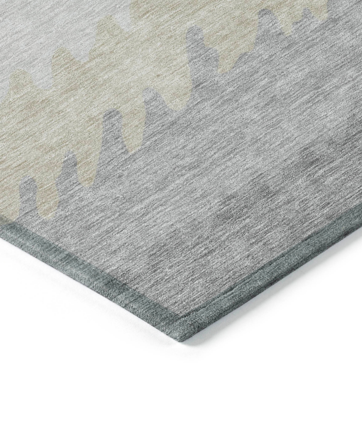 Addison Chantille Acn736 2'3"x7'6" Runner Area Rug In Silver