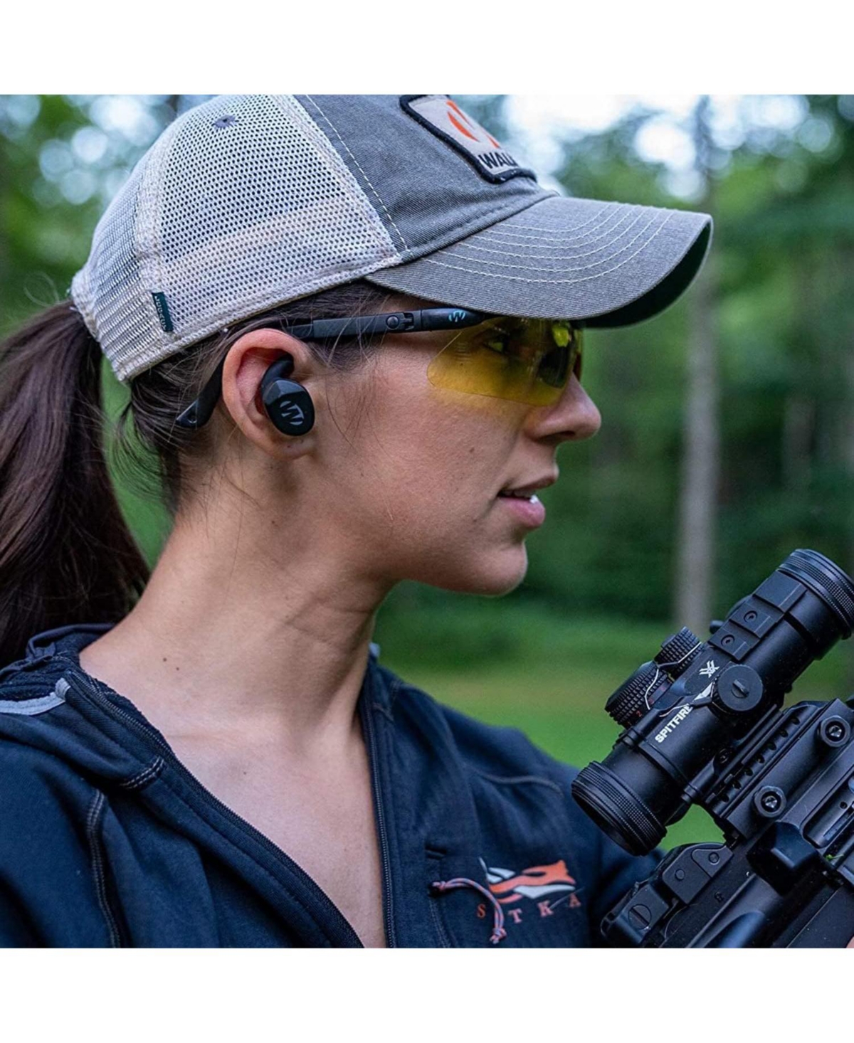 Walker's Silencer Bt 2.0 Rechargeable Electronic Earbuds