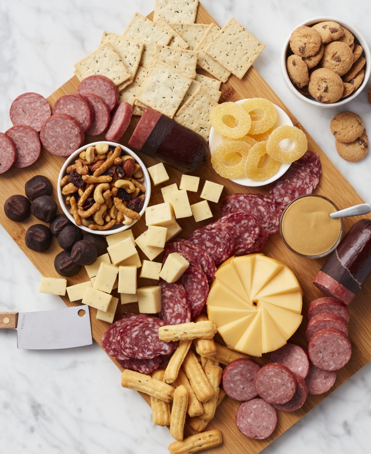Hickory Farms Premium Charcuterie Board Gift Set, 14 Piece In No Color
