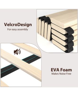 Queen Size Platform Bed Frame with Headboard