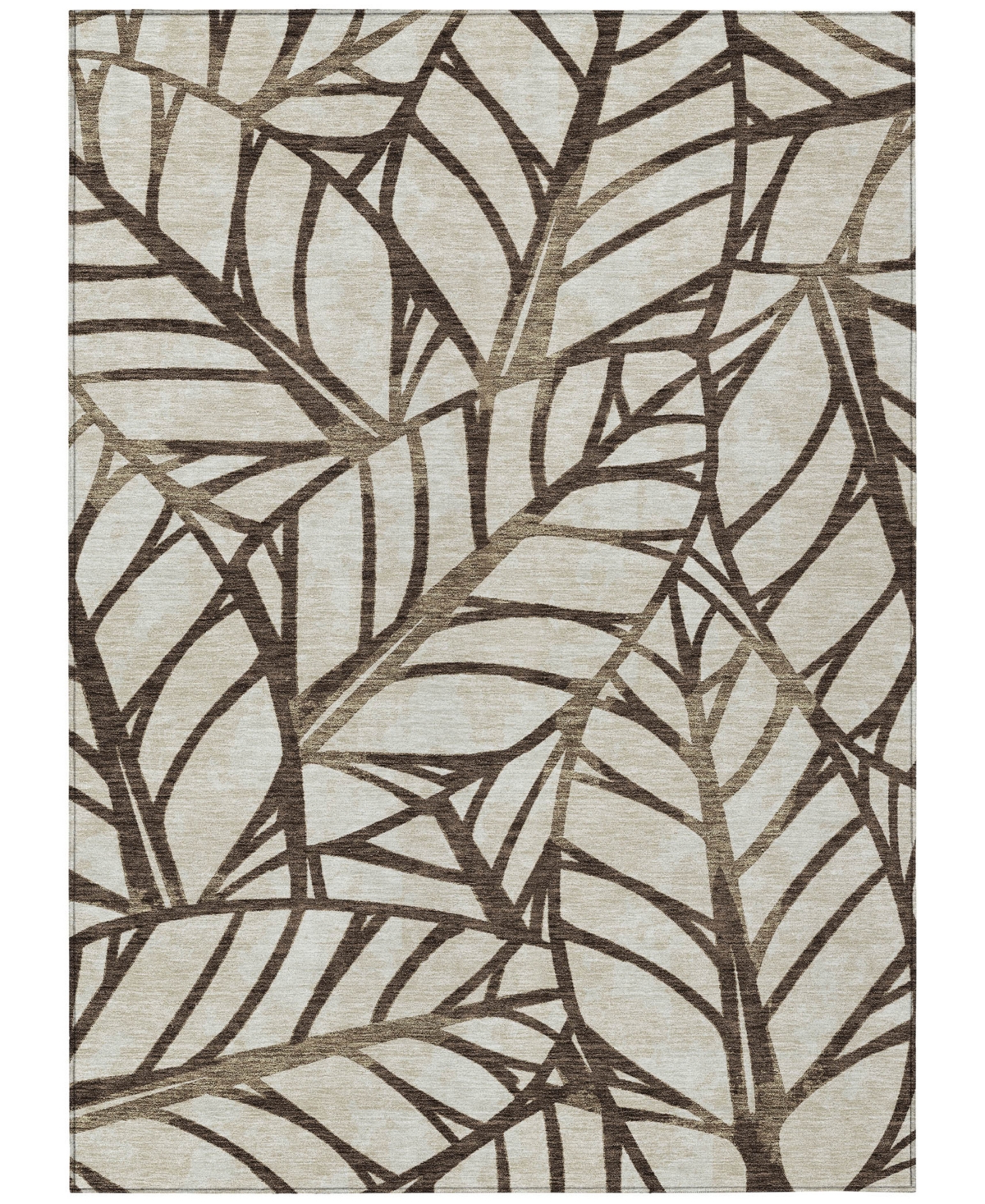 Addison Chantille Acn741 2'6"x3'10" Area Rug In Chocolate