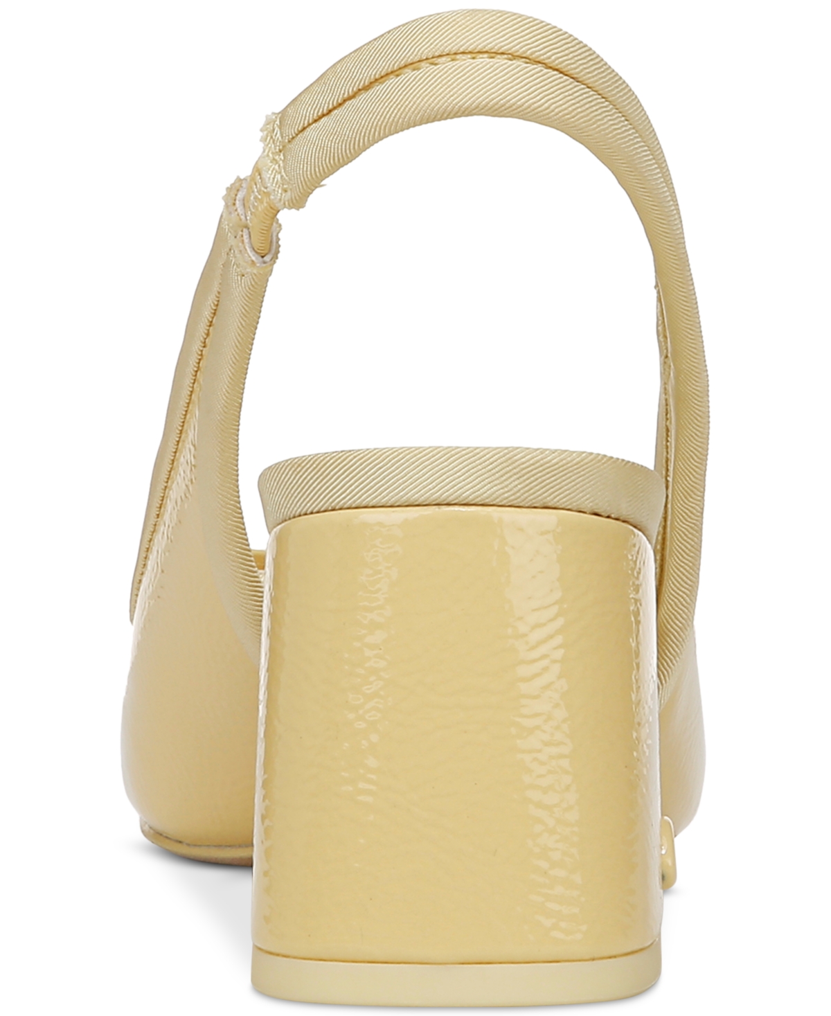 Circus Ny By Sam Edelman Diane Slingback Block-heel Ballet Pumps In Sunny Lemon