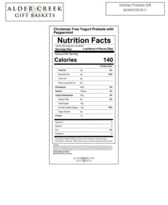 Holiday Pretzels Gift Box