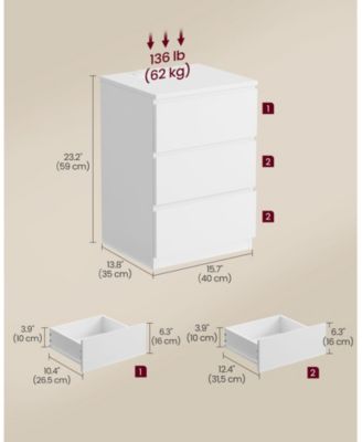 Nightstand with Charging Station for Convenient Power Access and Sleek Design