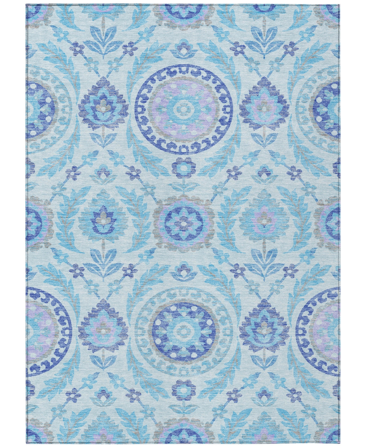 Addison Chantille Acn751 5'x7'6" Area Rug In Mist