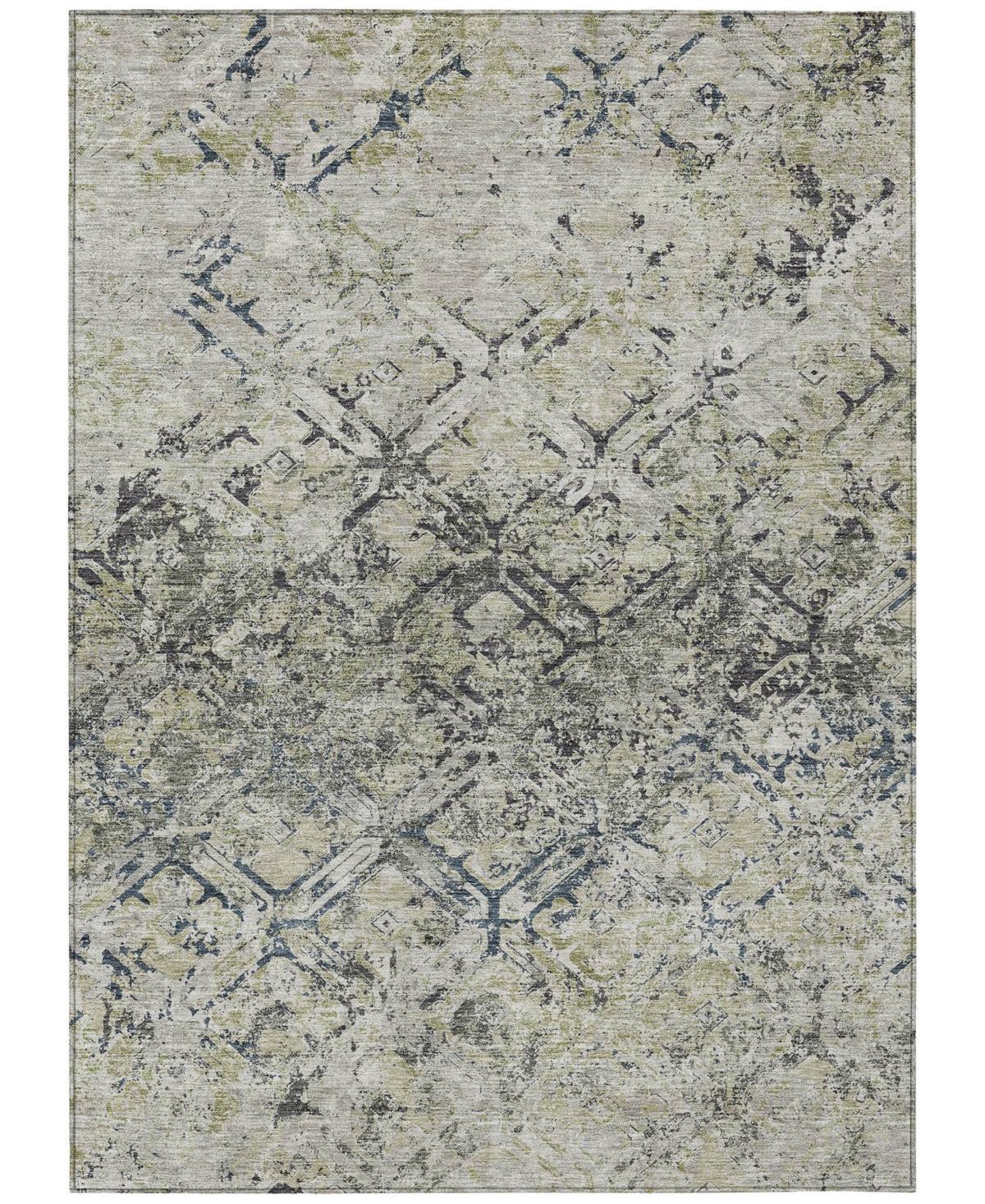 Addison Chantille Acn768 3'x5' Area Rug In Silver