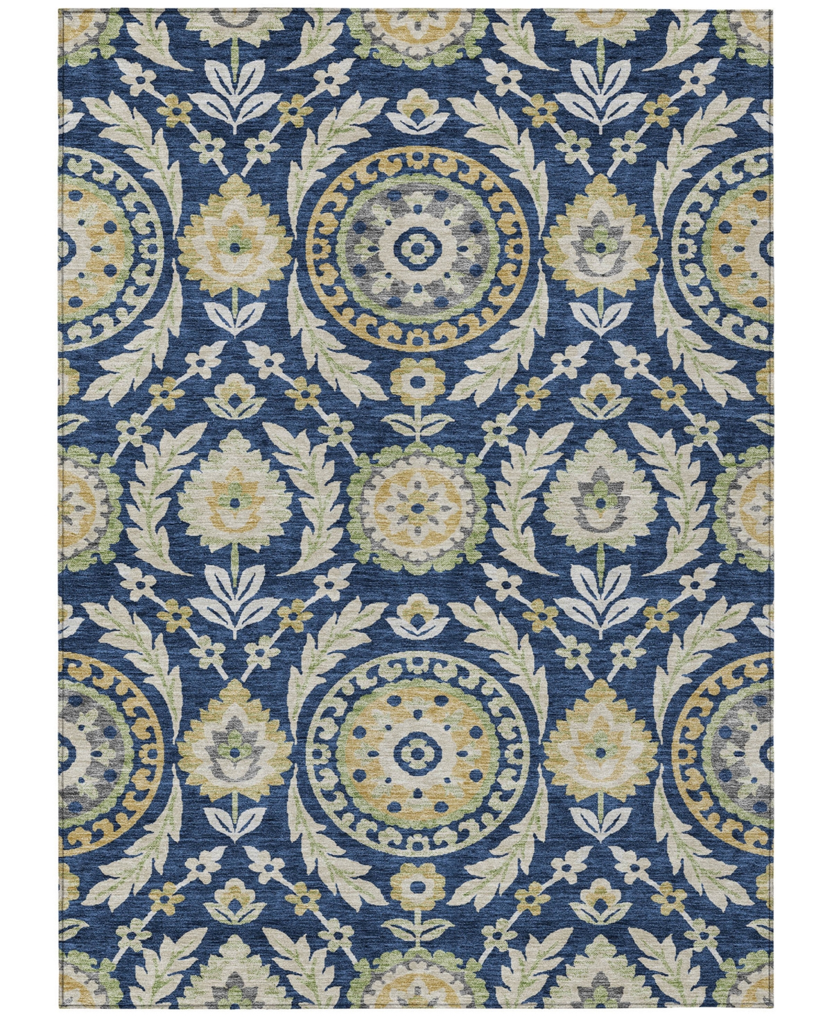Addison Chantille Acn751 3'x5' Area Rug In Navy