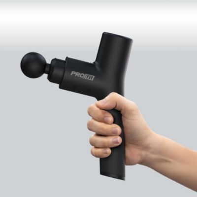 PROfit Percussion Muscle Massage Gun, Rechargeable Deep Tissue Full-Body Massager with Multiple Attachments 