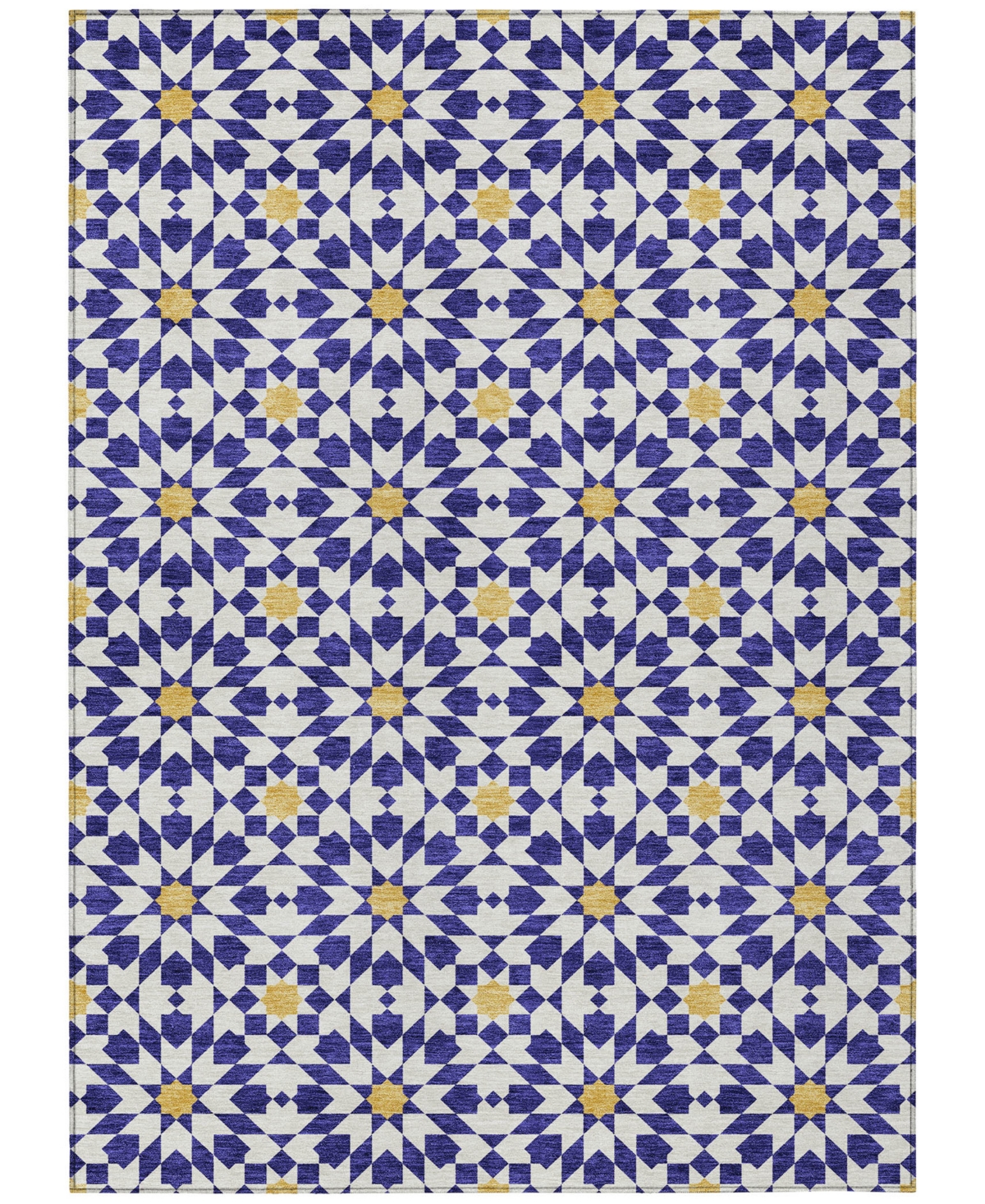 Addison Chantille Acn734 8'x10' Area Rug In Navy