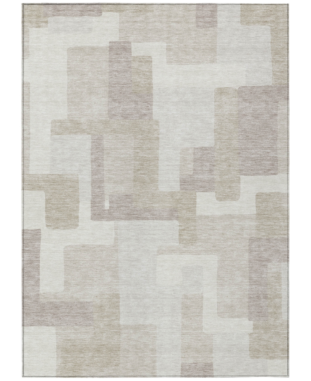 Addison Chantille Acn740 5'x7'6" Area Rug In Beige