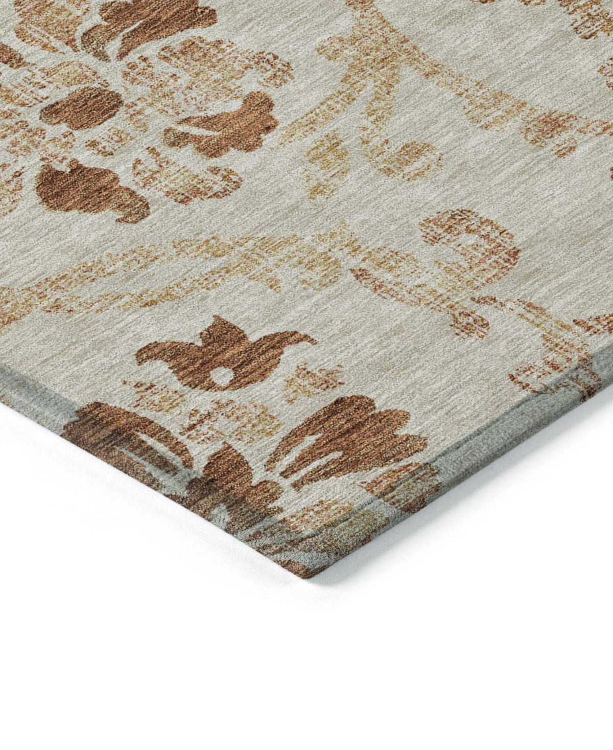 Addison Chantille Acn762 9'x12' Area Rug In Terracotta