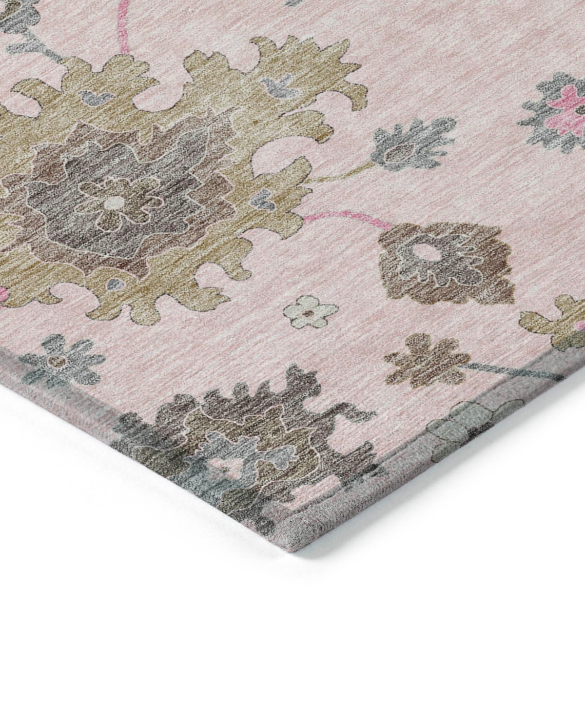 Addison Chantille Acn753 8'x10' Area Rug In Pink