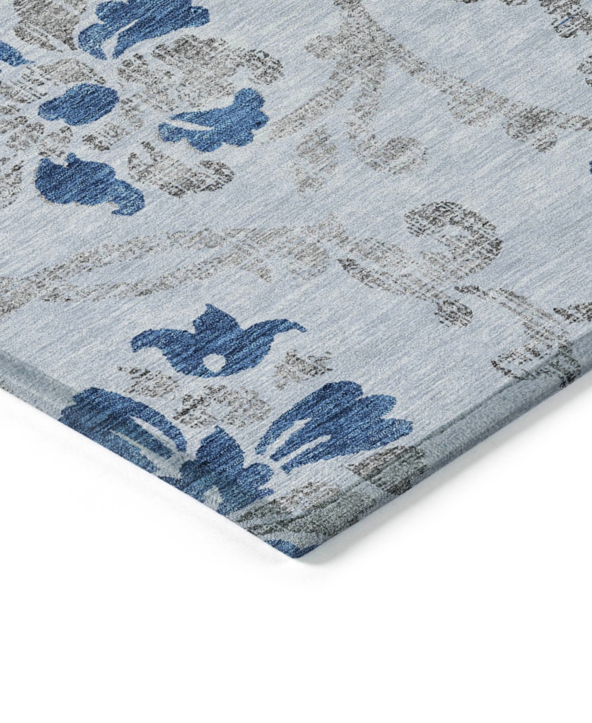 Addison Chantille Machine Washable Acn762 3'x5' Area Rug In Mist