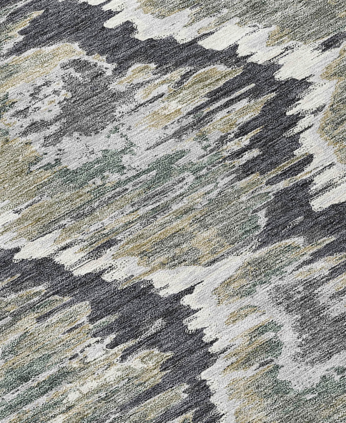 Addison Chantille Acn767 8'x10' Area Rug In Charcoal