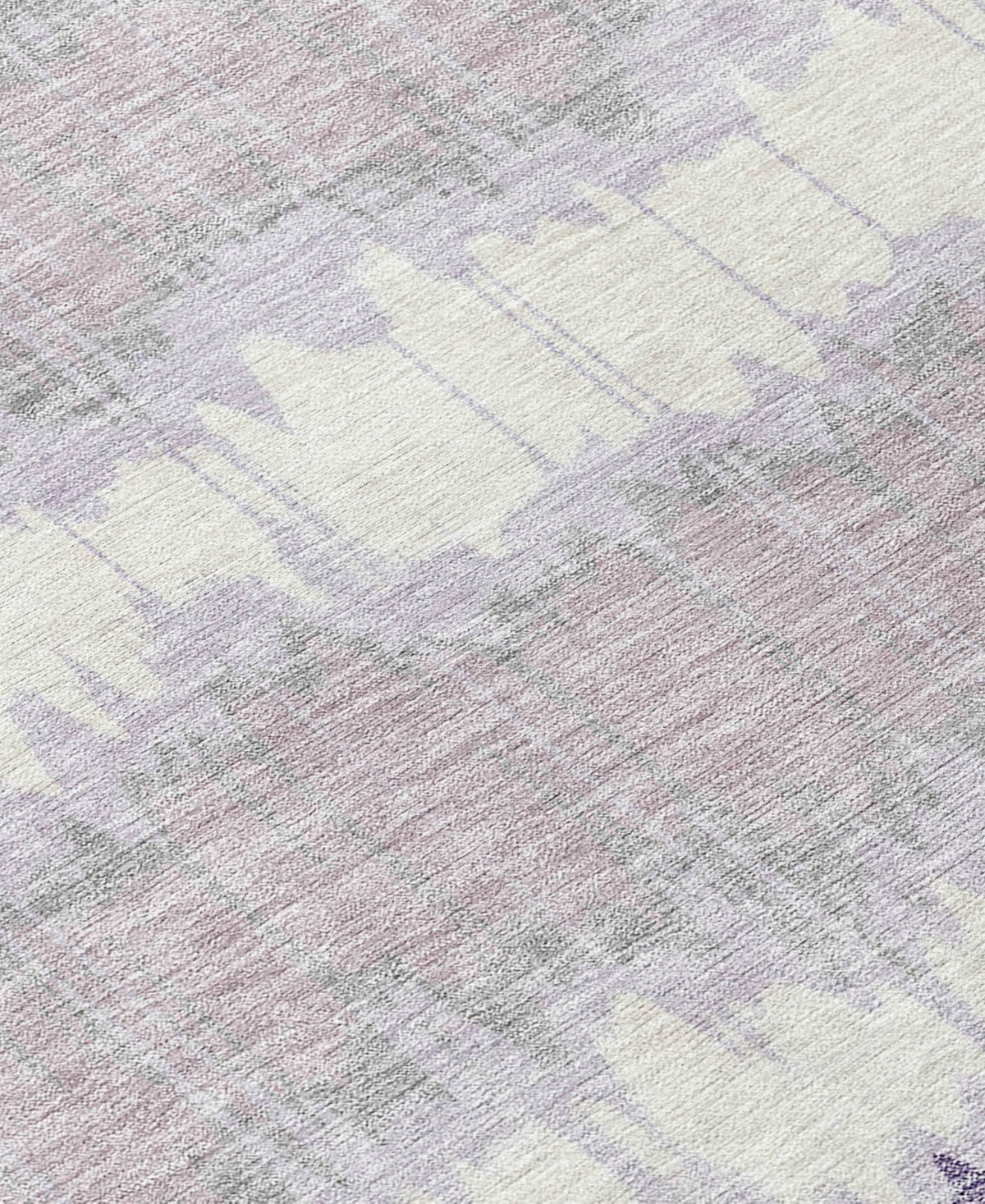 Addison Chantille Machine Washable Acn755 8'x10' Area Rug In Lavender