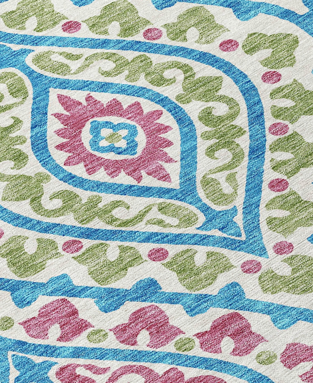 Addison Chantille Acn761 5'x7'6" Area Rug In White
