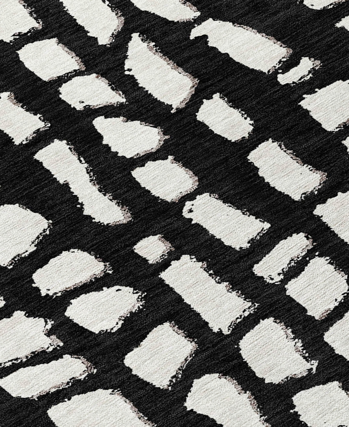 Addison Chantille Machine Washable Acn754 2'6"x3'10" Area Rug In Black