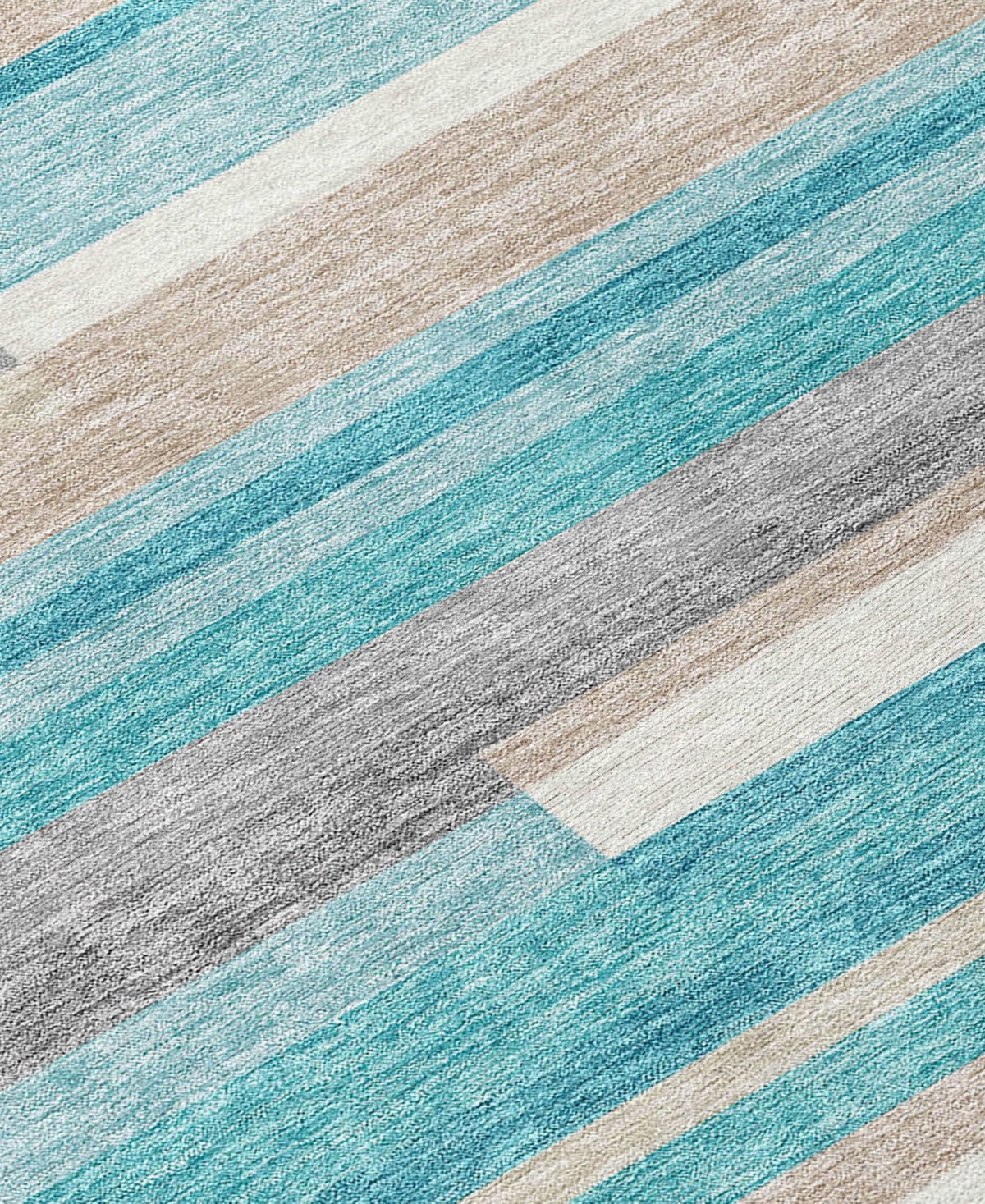 Addison Chantille Acn766 2'3"x7'6" Runner Area Rug In Teal
