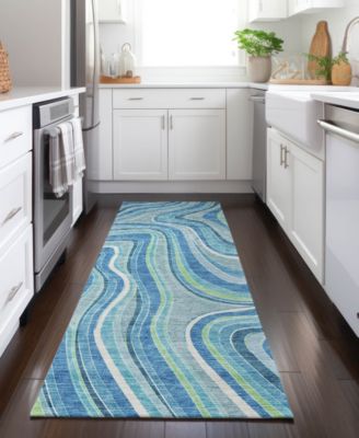 Chantille Machine Washable ACN756 2'3"x7'6" Runner Area Rug