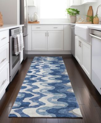 Chantille Machine Washable ACN750 2'3"x7'6" Runner Area Rug