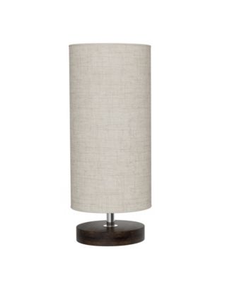 12.25" Modern LED Cylinder Table Lamp
