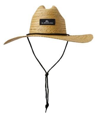 Quiksilver - Men's Pierside Packable Straw Lifeguard Hat