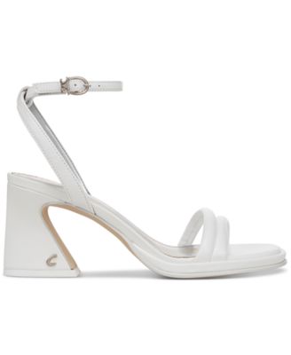 Holly Strappy Block-Heel Dress Sandals