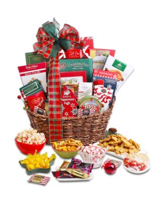 Alder Creek Gift Baskets Gourmet Holiday Greetings, 20 Piece - Macy's