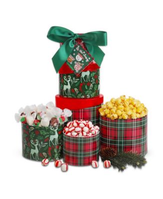 Alder Creek Gift Baskets Good Tidings Gift Tower, 4 Piece - Macy's