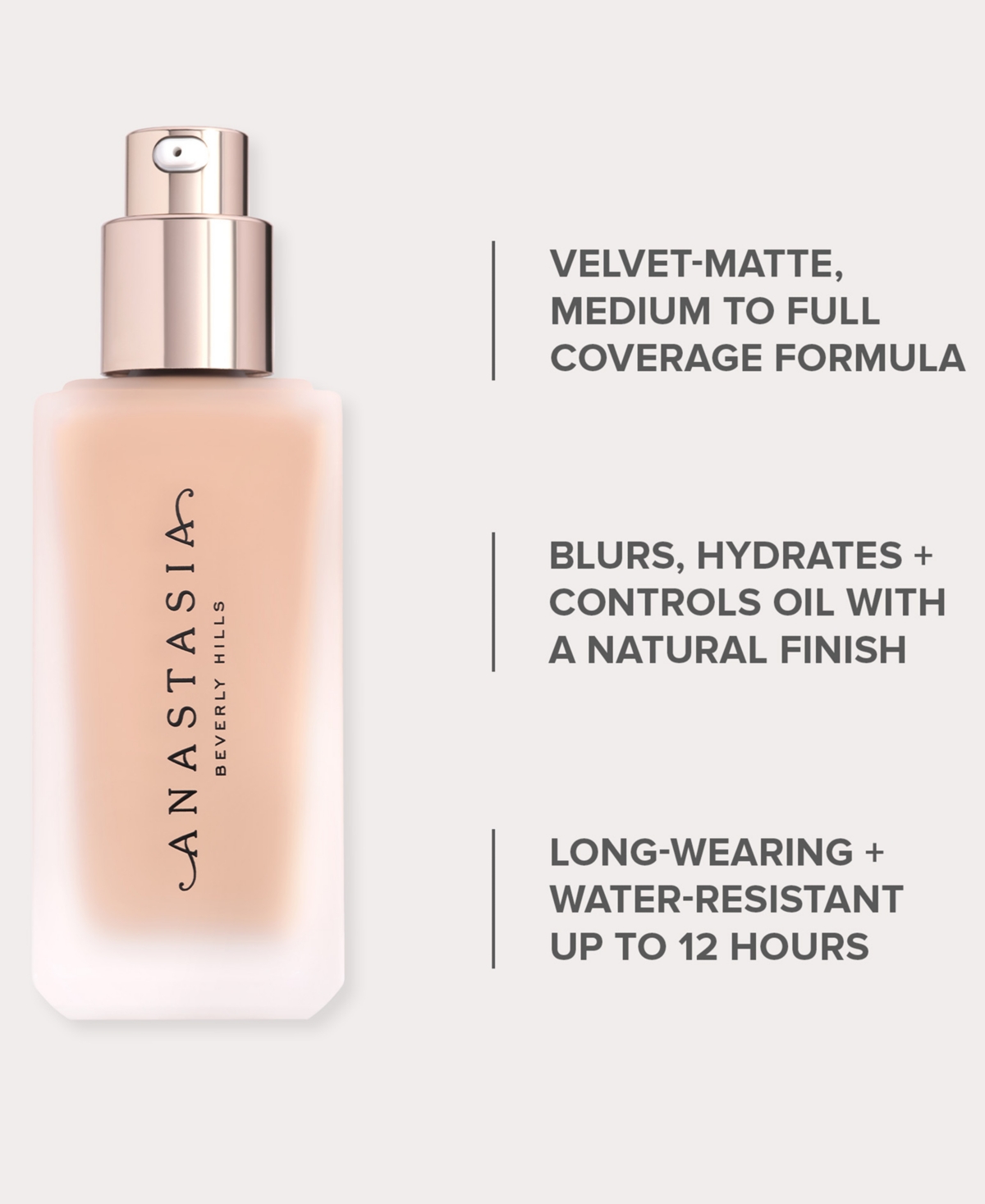 Anastasia Beverly Hills Impeccable Blurring Second-skin Matte Foundation In Shade 15 - 4w