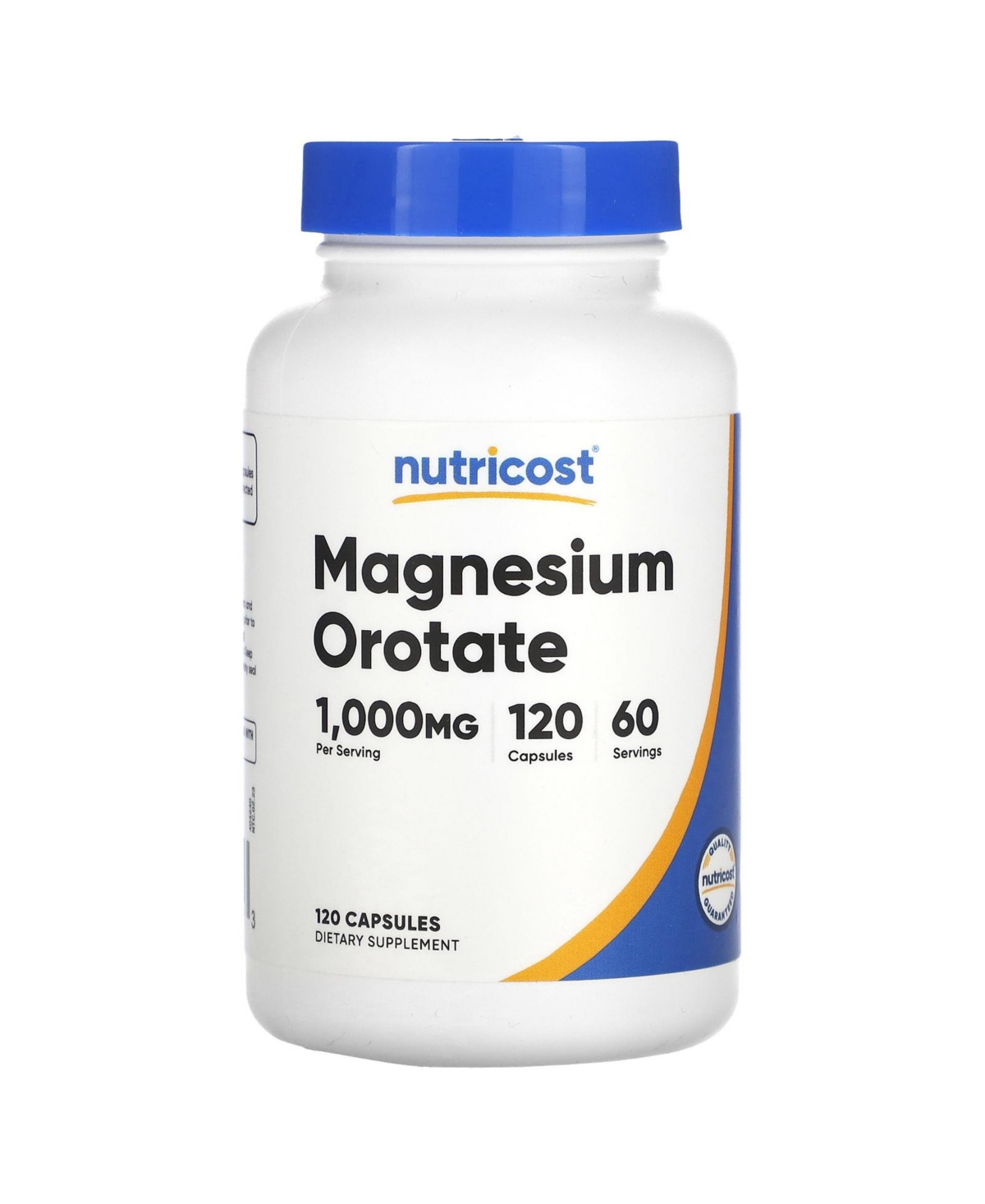 Nutricost Magnesium Orotate 1 000 mg - Capsules (500 mg per Capsule)